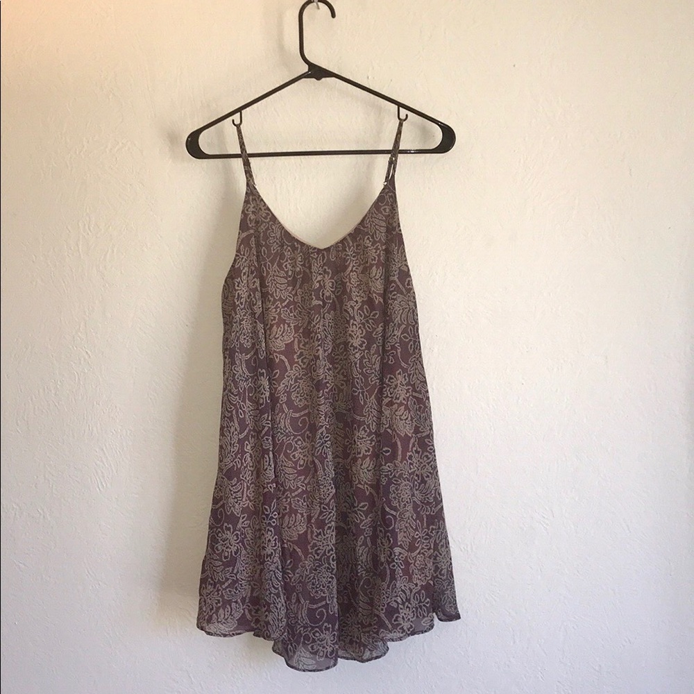 LUSH Paisley Pattern mini dress. Size M.